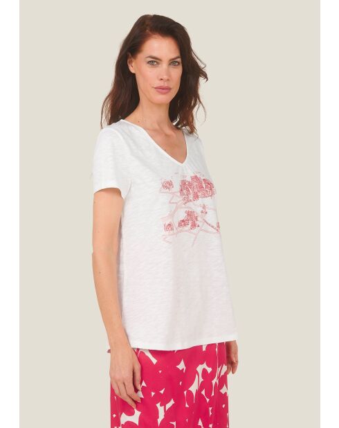 T-shirt en coton Toche City motif