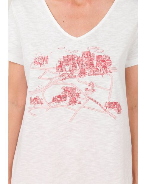 T-shirt en coton Toche City motif