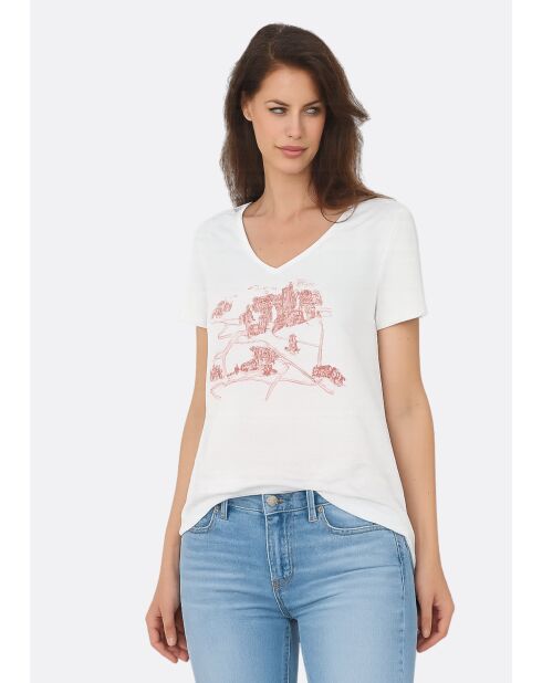 T-shirt en coton Toche City motif