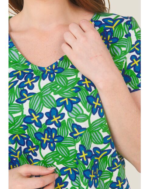 T-shirt en coton Toche Bosquet vert
