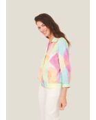 Chemise Cembi Arlequin rose