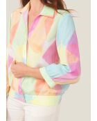 Chemise Cembi Arlequin rose