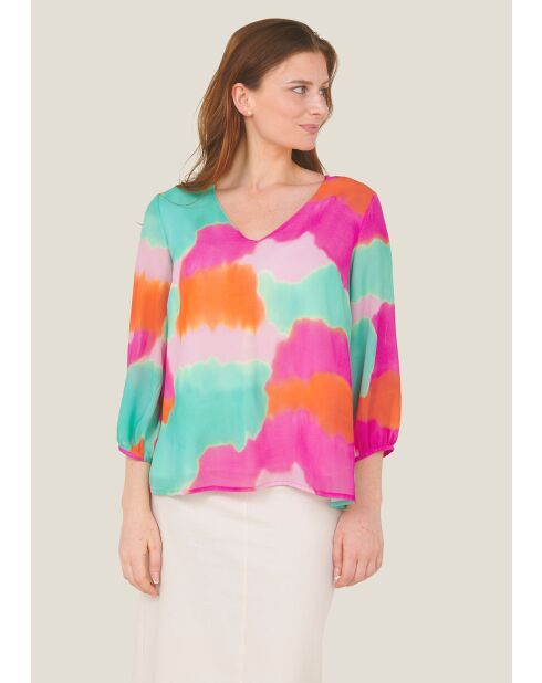 Chemise Talo Nuages rose