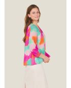Chemise Talo Nuages rose