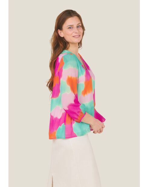Chemise Talo Nuages rose