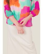 Chemise Talo Nuages rose