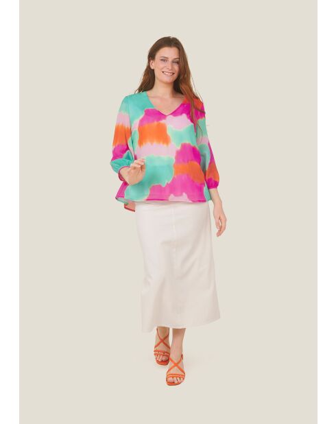 Chemise Talo Nuages rose