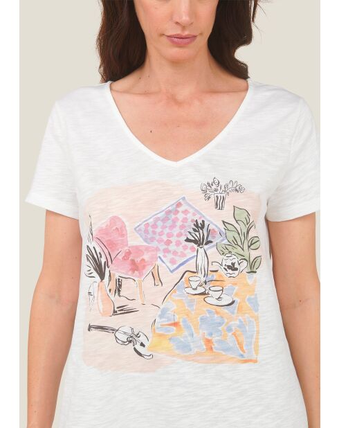 T-shirt en coton Toche Home motif