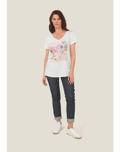 T-shirt en coton Toche Home motif