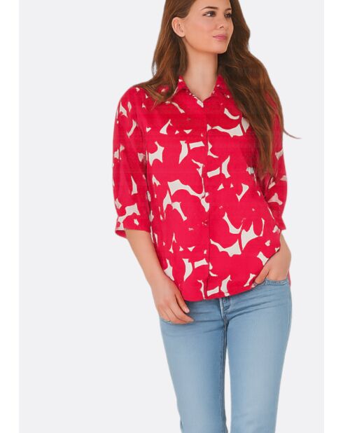 Chani Ombres rotes Baumwollhemd