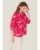 Chani Ombres rotes Baumwollhemd