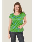 T-shirt en coton Tokio Ombres verte