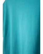 T-shirt en coton Tropi Uni petrole