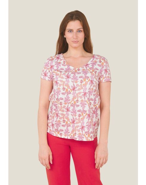 T-shirt en coton Toche Home allover