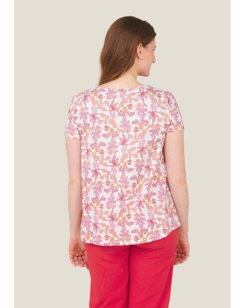 T-shirt en coton Toche Home allover