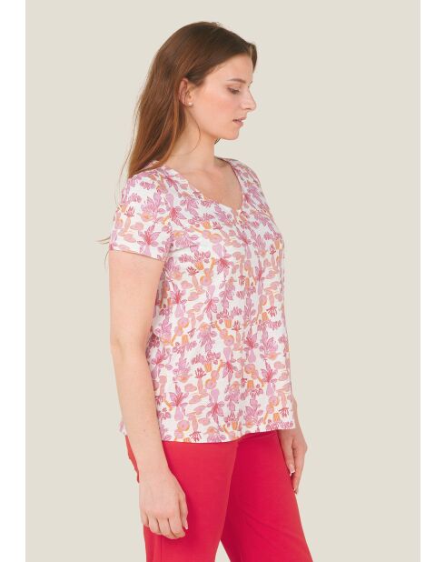 T-shirt en coton Toche Home allover