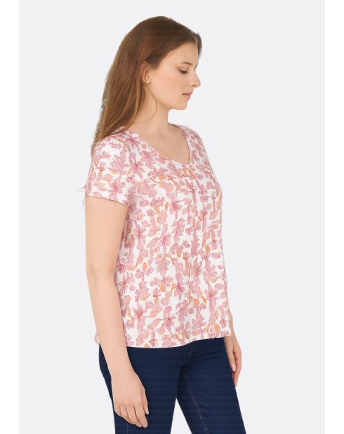 T-shirt en coton Toche Home allover