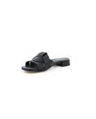 Mules Luana 6 de piel negra