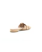 Luana 6 beige leren muiltjes