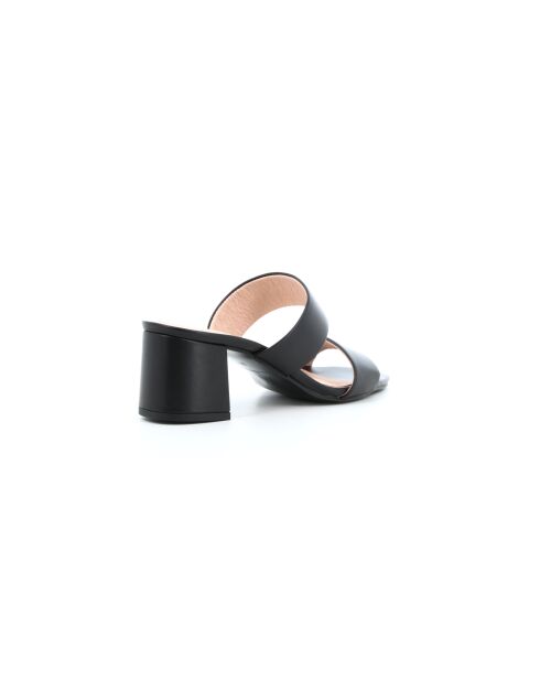 Mules Melba 6 in pelle nera