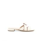 Mules Luana 6 in pelle beige