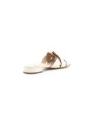Mules Luana 6 in pelle beige