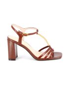 Sandalias Prunelle de piel camel