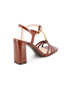 Sandalias Prunelle de piel camel