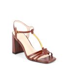Sandalias Prunelle de piel camel
