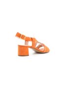 Sandalias Judy 6 de piel naranja