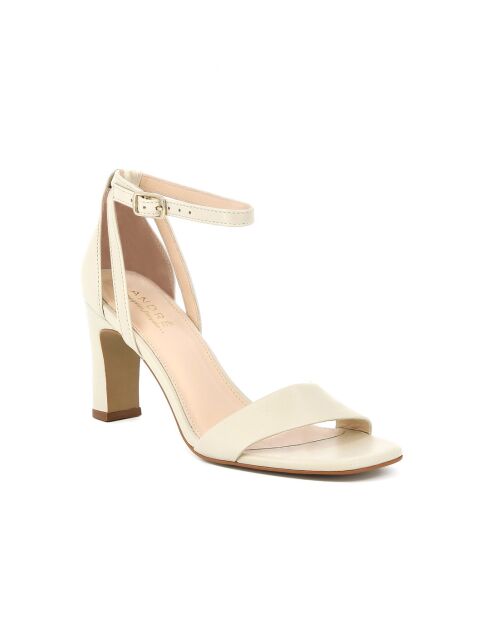 Sandales en cuir Effrontee blanches
