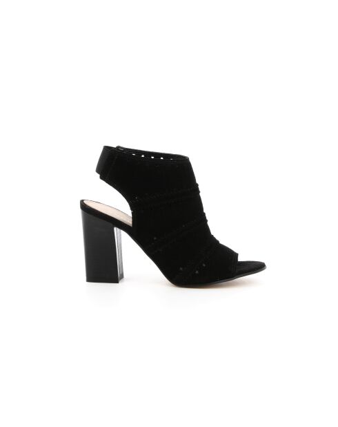 Sandales en cuir Carla 6 noires