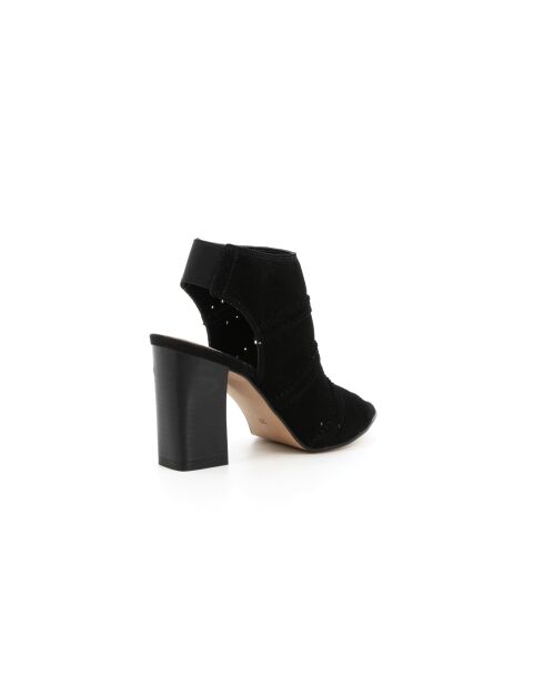 Sandales en cuir Carla 6 noires