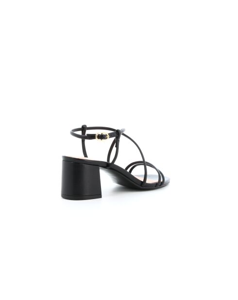 Sandales en cuir Kat 6 noires