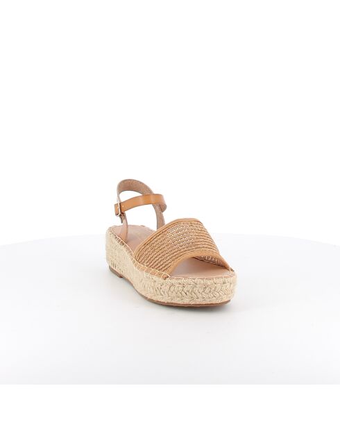 Sandales Sidonie camel