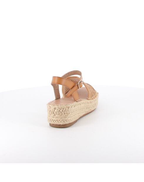 Sandales Sidonie camel