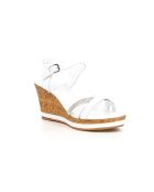 Sandales en cuir Alessa 6 blanches