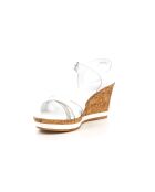 Sandales en cuir Alessa 6 blanches