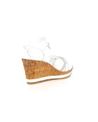 Sandales en cuir Alessa 6 blanches