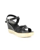 Sandales en cuir Robyn noires