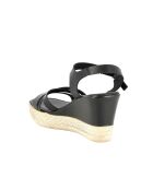Sandales en cuir Robyn noires