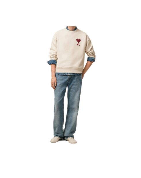 Sweatshirt Ami De Coeur blanc