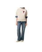 Sweatshirt Ami De Coeur blanc