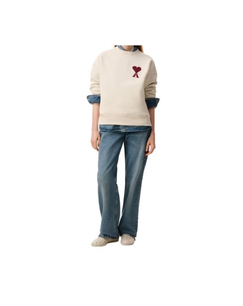 Sweatshirt Ami De Coeur blanc