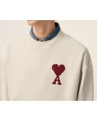Sweatshirt Ami De Coeur blanc