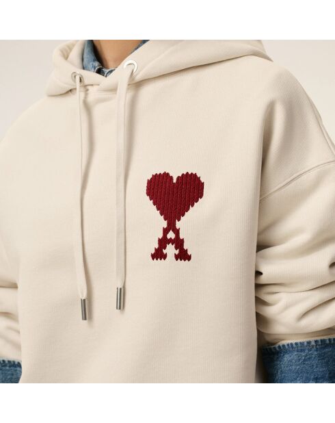 Hoodie Ami De Coeur blanc