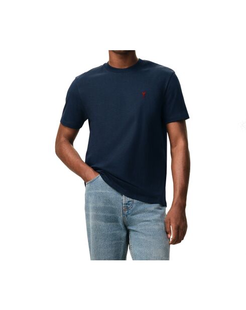 T-shirt Ami de Cœur bleu