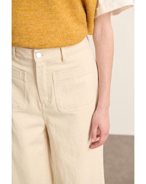 Pantalones Torres ecru