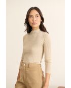 Jersey beige pistache