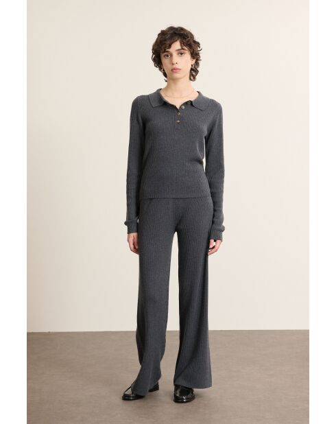 Pull Binti gris
